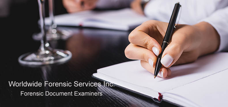 Forensic Document Examiners Toronto