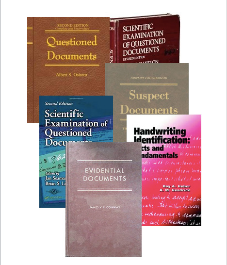 Forensic document examination books